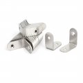 30mmx30mmx2mm Stainless Steel 90 Degree L Shaped Angle Brackets Holder 30pcs 