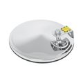 Grand General 33250 Chrome 8 Convex Blind Spot Mirror With L Bracket 