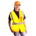 Occunomix Large X-large Hi-viz Yellow Meshpolyester Surveyor Vest 