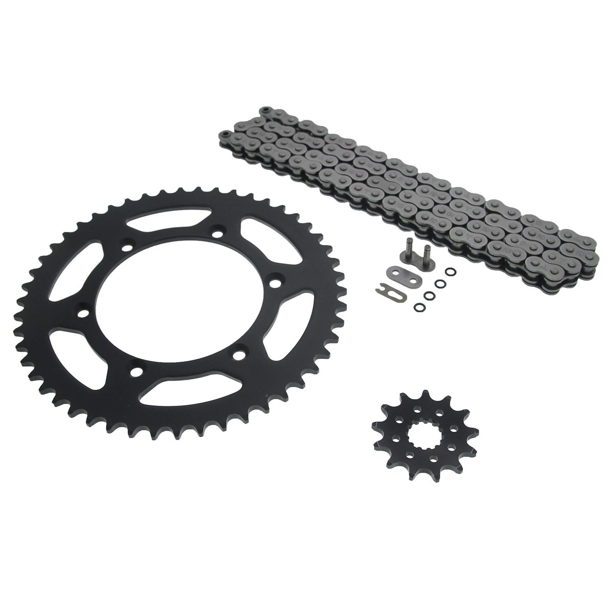 Yamaha Yz250 1999 To 2014 And Wr400f 2001 O Ring Chain Sprocket Kit Black 13 50 114l