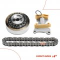 A-premium Engine Timing Chain Kit W Tensioner Fits Dohc 4cyl 2 0l Compatible With Volkswagen Eos Gti Jetta 06-09 Passat Audi Tt