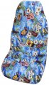 Winnie Fashion Blue Kona Music Hawaiian Car Seat Cover Side Airbag Compatible Made In Hawaii 