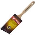 Alpha 3 In Angle Synthetic Blend Paint Brush Flagged Bristle Maple And Stainless Steel 2 Pack 