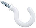 Cup Hook Wht 1in 30pk 