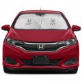Ipick Image For Honda Fit Dual Panels Easy Folding Windshield Sun Shade Universal Cars