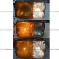 Niuparts Front Turn Signal Lamp Without Halogen Bulbs Warm White Fit 1973-1989 Bitter Sc Coupe Convertible