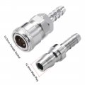 Uxcell Quick Disconnect Set 8mm Barb Hose Air Compressor Fitting