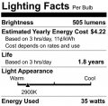 Satco S4355 12v 35-watt Mr16 Gx5 3 Base Light Bulb Frosted