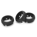 Keenso 3pcs Air Conditioning Knob Covers Decorative Trims Ac Button Protectors With Scratch Protection Easy Installation For 
