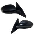 Spieg Side Mirror Set For 2019-2025 Nissan Altima Power Adj Non-heated Glass Black 3 Pins Pair Ni1320311 Ni1321311 