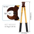 Baomain Cable Cutter Hs-125 Heavy Duty Cutting For Copper Aluminium Conductors Multiple Strandeds Communication High Leverage
