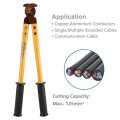 Baomain Cable Cutter Hs-125 Heavy Duty Cutting For Copper Aluminium Conductors Multiple Strandeds Communication High Leverage