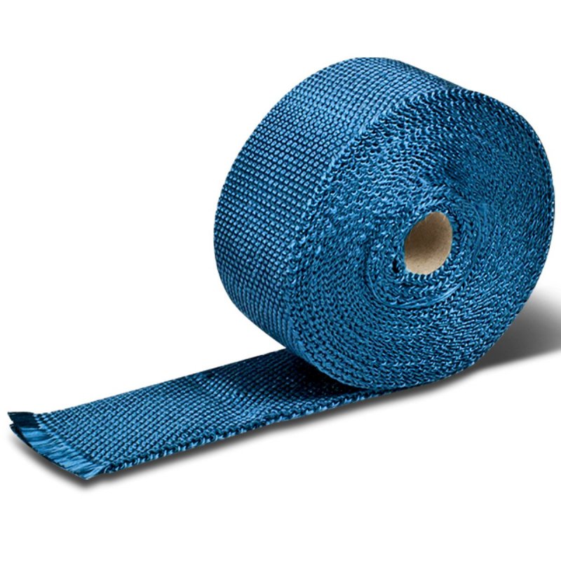 Blue Exhaust Heat Wrap For Header Catback Turbo Manifold Downpipe 7 5 Meter Silicate Fiber Shield 2 In Width