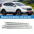 X Autohaux 4pcs Weatherstrip Window Trim Seal Belt Car Outside For Honda Cr-v 2012-2016 72450-t0g-a01 72410-t0g-a01