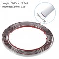 X Autohaux 10mm 9 84ft Automotive Chrome Trim Trim Strip Scratch Proof Protector For Car Truck Rv Side Door Window Bumper