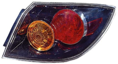 Depo 216-1964r-uq Mazda 3 Passenger Side Replacement Taillight Unit Without Bulb