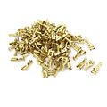 Non-insulated Car Spade Crimp Connector Terminal 7mm 100pcs 