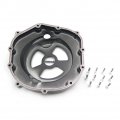 Smt-black Right Engine Clutch Cover See Through Compatible With Kawasaki Zx14r Zzr1400 2006-2014 W Gasket B01n6a1v7g