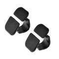 Volkswagen Amarok 2011-2017 Hood Insulation Retainers Plastic Black 0 54 Inches Fastener Hole Size 20 Millimeters Head Diameter 