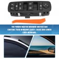 X Autohaux 68110867ab Front Left Drive Side Car Power Window Switch Lift Button Panel Master Control With Tool Set For Ram