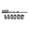 Pack Of 11 Torx Star Bit Female E Socket Set Automotive Shop Tools External E4-e20