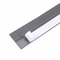 Uxcell 1 25mm Width 4m Long Weather Stripping Frameless Door Bottom Seal Gray