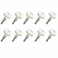 Firmusparts 17001-00019 10pc Ignition Key H806 Compatible With Case Mini Excavator Takeuchi New Holland Gehl Ctl Track Loader