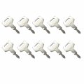 Firmusparts 17001-00019 10pc Ignition Key H806 Compatible With Case Mini Excavator Takeuchi New Holland Gehl Ctl Track Loader