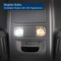 Hooke Road Tacoma Interior Dome Lights White Led Map Light Bulbs For Toyota 05-15 Pickup Truck 3pcs Kit