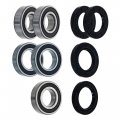 Niche Wheel Bearing Seal Kit For Suzuki Gsxr600 Gsxr750 Tl1000s Gsx1300r Hayabusa 32-2rs 60-2rs 62-2rs 6205-2rs