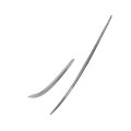 Front Bumper Cover Molding Driver Side For Buick Allure Lacrosse 2005 2006 2007 2008 2009 Chrome Plastic Replacement Gm1046101 