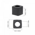Conductive Block 10x10x10x6mm Carbide Power Feed Contact For Edm Wire Cutting 2 Pcs Yg3x