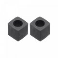 Conductive Block 10x10x10x6mm Carbide Power Feed Contact For Edm Wire Cutting 2 Pcs Yg3x 