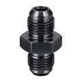 6an-6an Male Fuel Fitting Fit 9 16-18 Unf Hole 1 38 Length Aluminum Straight Union Coupler Connector Hose Adapter For 