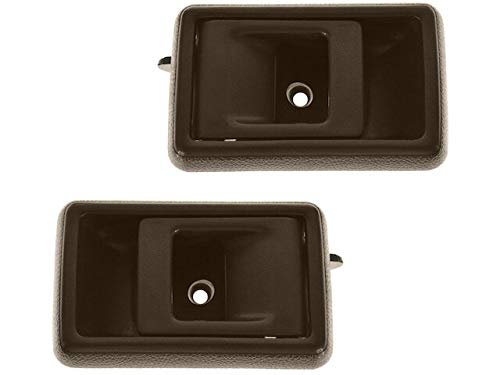 Interior Door Handle Set Of 2 Brown For 1995-2000 Toyota Tacoma