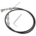Accelerator Cable For Chevrolet 1999-2007 Ls1 Engines 4 8l 5 3l 6 0l 36 In Length Universal Fit Black Throttle 