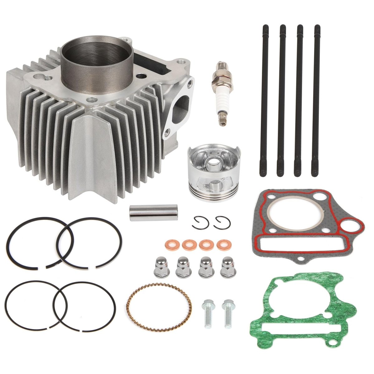 0453430455434455389 Cylinder Piston Gasket Top End Rebuild Kit Fit For 2007-2014 Polaris Outlaw 90 Sportsman