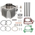 0453430455434455389 Cylinder Piston Gasket Top End Rebuild Kit Fit For 2007-2014 Polaris Outlaw 90 Sportsman