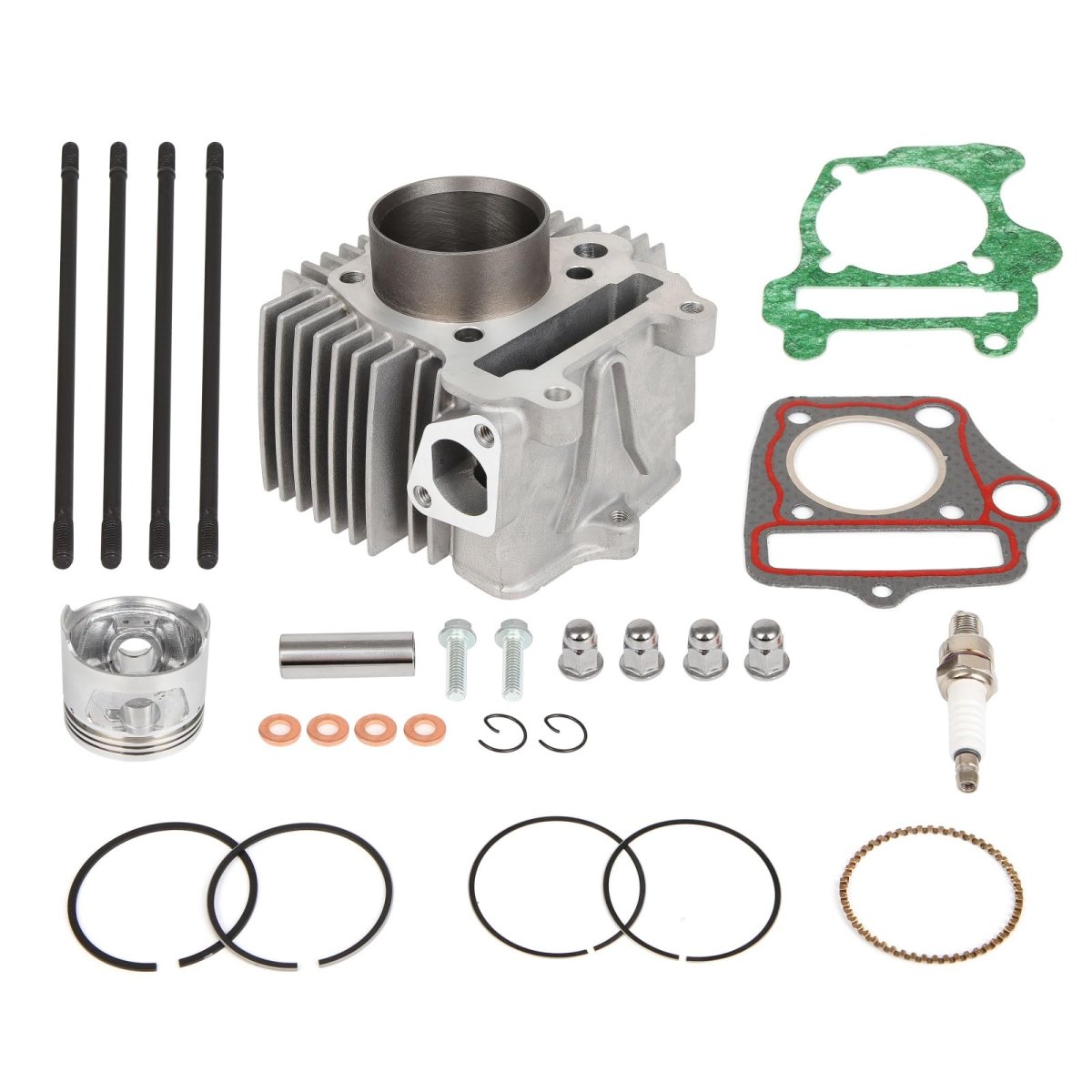 0453430455434455389 Cylinder Piston Gasket Top End Rebuild Kit Fit For 2007-2014 Polaris Outlaw 90 Sportsman