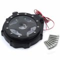 Httmt- Engine Stator Cover Clear Blue Led Light Compatible With 04-07 Cbr1000rr 04-14 Cb 1000rr Motorcycle Crankcase Gasket