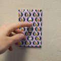 Cheetah And Leaves Plastic Wall Decor Toggle Light Switch Plate Cover 