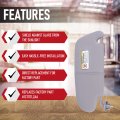 Left Driver Side Sun Visor Gray Compatible With Dodge Ram 1500 2500 3500 2002 2003 2004 2005 2006 2007 2008 2009 Replaces