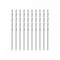 10 Pcs 2 05mm Hss High Speed Steel W6542 Micro Drill Bits Fully Ground Jobber 59mm Length Bit For Mild Copper Aluminum 