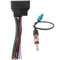 Stereo Wiring Harness With Antenna Adapter For Volkswagen Rabbit 2006 2009 Vw Golf Jetta Passat Audi A4 A6 Bmw 3 Series 