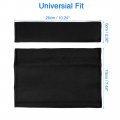X Autohaux 4pcs Universal Black Car Safety Seat Belt Pads Cover With Soft Polyester Fiber Auto Seatbelt Shoulder Pad For More