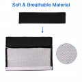 X Autohaux 4pcs Universal Black Car Safety Seat Belt Pads Cover With Soft Polyester Fiber Auto Seatbelt Shoulder Pad For More