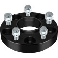 Hubcentric Wheel Spacers 5x4 5 1 In Bore 66 2mm For Infiniti Q50 2014 2022 Nissan 370z Murano 12x1 25 Thread Black Aluminum 2 