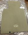 2007 2008 Infiniti G35 4 Door Sedan Carpeted Floor Mats Wheat 