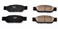 Z16 Replacement Ceramic Brake Pads Front 16-933 For Jaguar S Type 2003 To 2005 And Vanden Plas 2004 Low Dust Noise Free Braking 