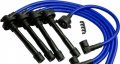 Vms Racing 92-01 10 2mm High Heat Performance Spark Plug Ignition Wires Set In Blue Compatible With Honda Prelude 2 2l